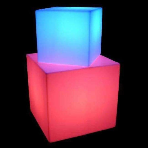 Planet Gates 30cm cube stool / LED Cube Furniture / Rechargeable led light base for furniture Free Shipping 10pcs