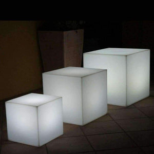 Planet Gates 30cm cube stool / LED Cube Furniture / Rechargeable led light base for furniture Free Shipping 10pcs