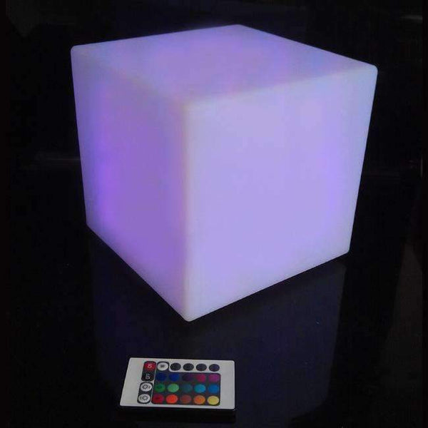 Planet Gates 30cm cube stool / LED Cube Furniture / Rechargeable led light base for furniture Free Shipping 10pcs