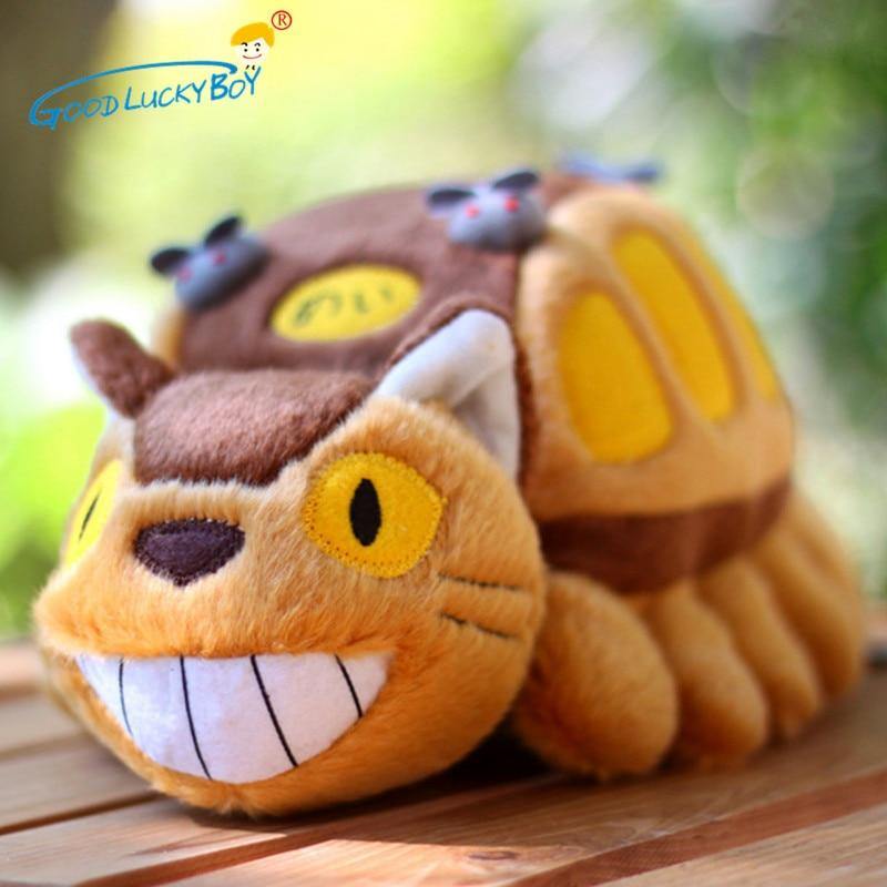 30cm Cute Cartoon Animation Bus Totoro Doll Soft Plush Animal Toys Stuffed Totoro Kawaii Gift Toys For Children (30cm)