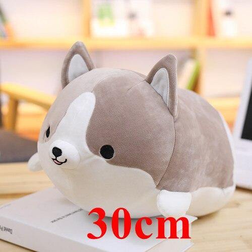 1pc Lovely Fat Shiba Inu & Corgi Dog Plush Toys Stuffed Soft Kawaii Animal Cartoon Pillow Dolls Gift For Kids Baby Children