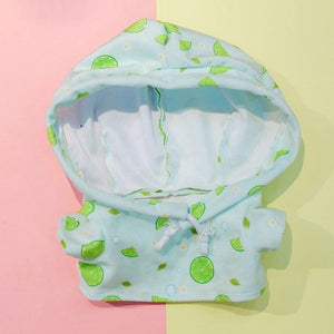 Planet Gates 30cm Kawaii Plush Yellow Duck Stuffed Animals Hyaluronic Acid Duck Lalafanfan Duck Clothes Accessories Toys for Girls Kids Gifts