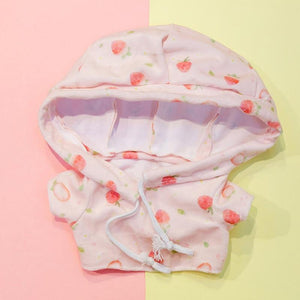 Planet Gates 30cm Kawaii Plush Yellow Duck Stuffed Animals Hyaluronic Acid Duck Lalafanfan Duck Clothes Accessories Toys for Girls Kids Gifts