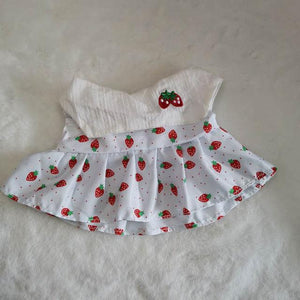 Planet Gates 30cm Kawaii Plush Yellow Duck Stuffed Animals Hyaluronic Acid Duck Lalafanfan Duck Clothes Accessories Toys for Girls Kids Gifts