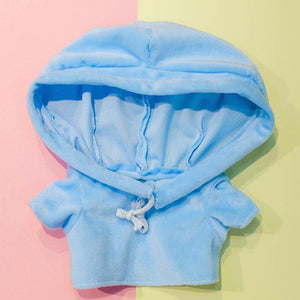 Planet Gates 30cm Kawaii Plush Yellow Duck Stuffed Animals Hyaluronic Acid Duck Lalafanfan Duck Clothes Accessories Toys for Girls Kids Gifts