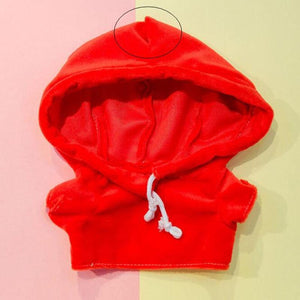 Planet Gates 30cm Kawaii Plush Yellow Duck Stuffed Animals Hyaluronic Acid Duck Lalafanfan Duck Clothes Accessories Toys for Girls Kids Gifts