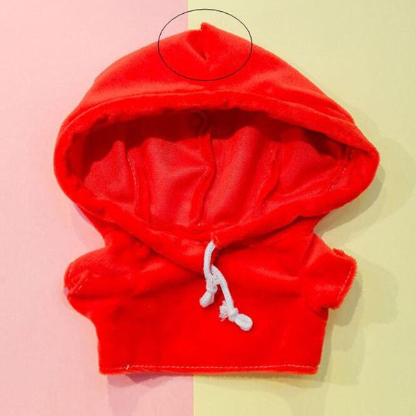 Planet Gates 30cm Kawaii Plush Yellow Duck Stuffed Animals Hyaluronic Acid Duck Lalafanfan Duck Clothes Accessories Toys for Girls Kids Gifts