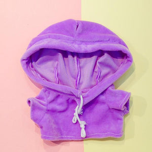 Planet Gates 30cm Kawaii Plush Yellow Duck Stuffed Animals Hyaluronic Acid Duck Lalafanfan Duck Clothes Accessories Toys for Girls Kids Gifts