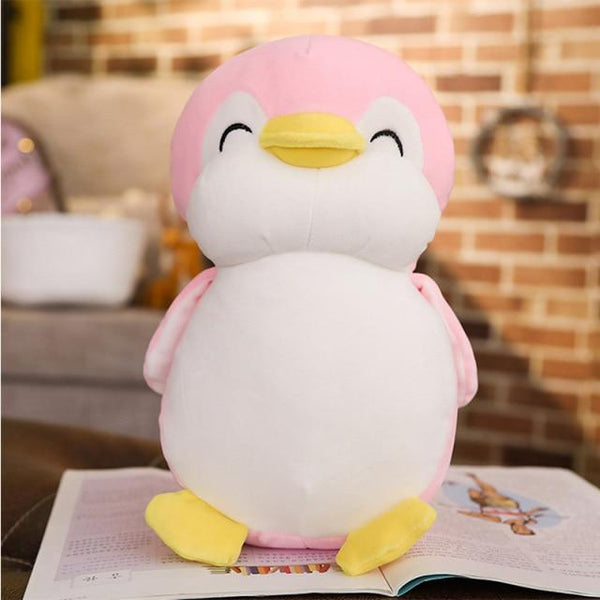 Planet Gates 30cm / Pink 30-55cm Soft Fat Penguin Plush Toys Stuffed Cartoon Animal Doll Fashion Toy for Kids Baby Lovely Girls Christmas Birthday Gift
