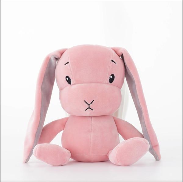 Planet Gates 30CM / Pink 30CM Cute rabbit plush toys Bunny Stuffed &Plush Animal Baby Toys doll baby accompany sleep toy gifts For kids WJ491