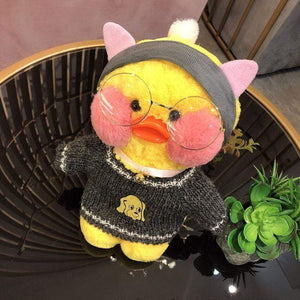 Planet Gates 30CM Pink LaLafanfan Kawaii Cafe Mimi Yellow Duck Plush Toy Cute Stuffed Doll Soft Animal Dolls Kids Toys Birthday Gift for girl