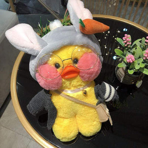 Planet Gates 30CM Pink LaLafanfan Kawaii Cafe Mimi Yellow Duck Plush Toy Cute Stuffed Doll Soft Animal Dolls Kids Toys Birthday Gift for girl