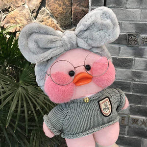 Planet Gates 30CM Pink LaLafanfan Kawaii Cafe Mimi Yellow Duck Plush Toy Cute Stuffed Doll Soft Animal Dolls Kids Toys Birthday Gift for girl