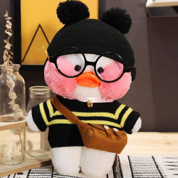 Planet Gates 30cm Pink LaLafanfan Kawaii Cafe Mimi Yellow Duck Plush Toy Cute Stuffed Doll Soft Animal Dolls Kids Toys Birthday Gift for girl
