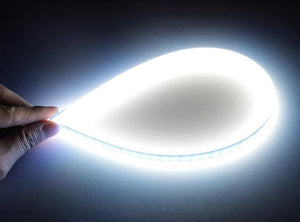 Planet Gates 30cm / single White 2x Ultrafine 45cm 60cm drl LED Flexible Tube Style Daytime Running Lights Tear Strip Car Headlight Turn Signal Angel Eyes