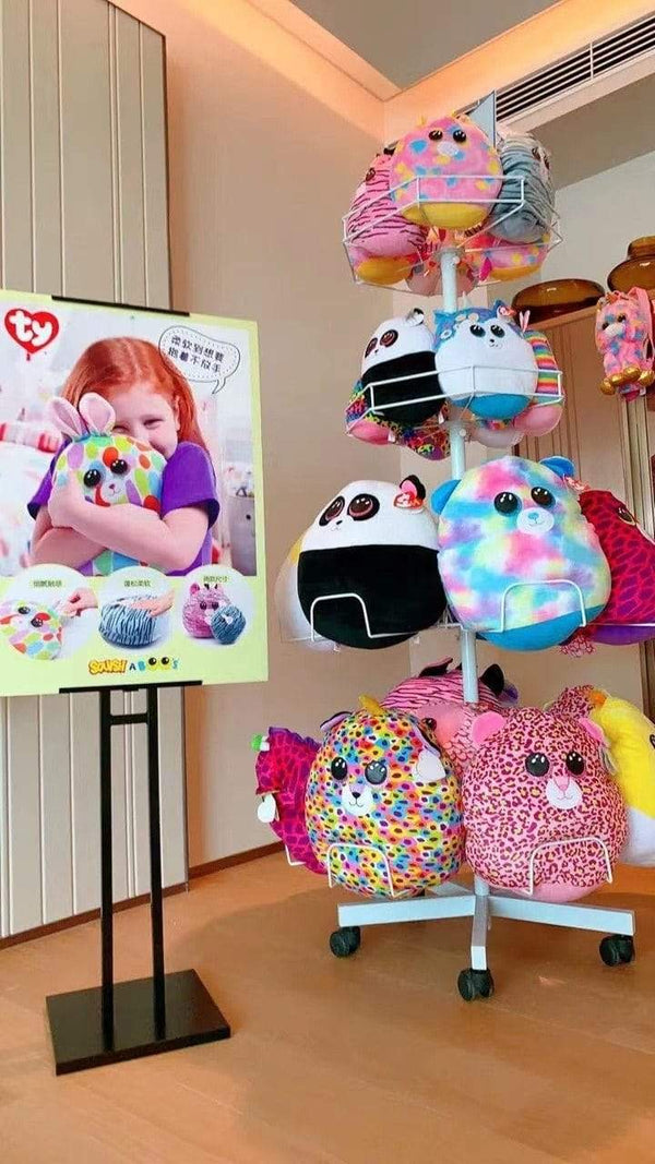 Planet Gates 30cm Ty Big Eyes Beanie The Pastel Sloth Plush Stuffed Cooper Pillow Animal Collectible Toy Christmas Birthday Gift For Children