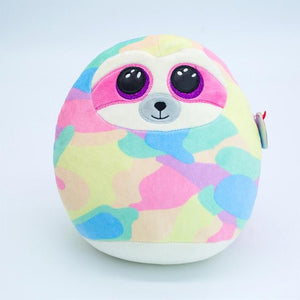 Planet Gates 30cm / white 30cm Ty Big Eyes Beanie The Pastel Sloth Plush Stuffed Cooper Pillow Animal Collectible Toy Christmas Birthday Gift For Children