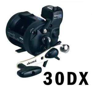 Planet Gates 30DX / Right Hand Fishing Reel MAGDA  Linecounter DT MA-15DT-T Multirolle Sea Baitcasting Reel