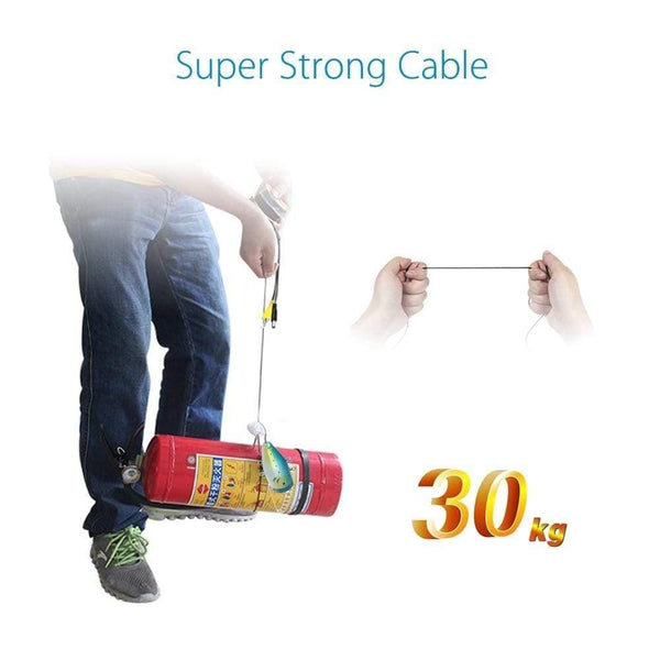 Planet Gates 30M 1000TVL Fish Finder Underwater Fishing Camera 7" Video  Monitor AntiSunshine Shielf Sunvisor Infrared IR LED