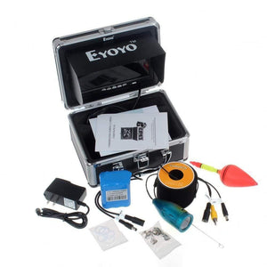 Planet Gates 30M 1000TVL Fish Finder Underwater Ice Sea Fishing 7" Video Camera Monitor AntiSunshine Shielf Sunvisor IR LED