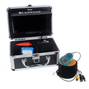 Planet Gates 30M 1000TVL Fish Finder Underwater Ice Sea Fishing 7" Video Camera Monitor AntiSunshine Shielf Sunvisor IR LED