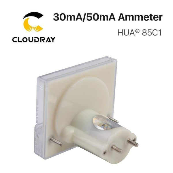 Planet Gates 30mA 50mA Ammeter HUA 85C1 DC 0-30mA 0-50mA Analog Amp Panel Meter Current for CO2 Laser Engraving Cutting Machine