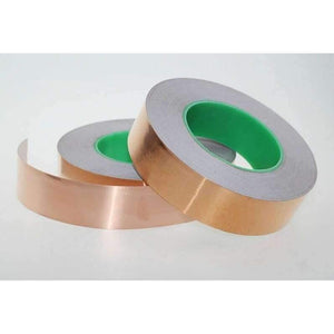 Planet Gates 30mm X 30m Single Adhesive Conductive Copper Foil Tape EMI Shield Copper Strip High Quality