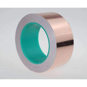Planet Gates 30mm X 30m Single Adhesive Conductive Copper Foil Tape EMI Shield Copper Strip High Quality