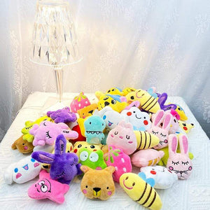 Planet Gates 30PC Mini 6 * 4CM Small Soft Stuffed Animal Plush Toy Doll vending machine Toy Rabbit Bear frog Small Toys Baby kids Gifts