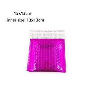 Planet Gates 30pcs/lot Colorful Aluminized film bubble envelope Waterproof and shockproof Courier bag self sealing bag packaging Supplies