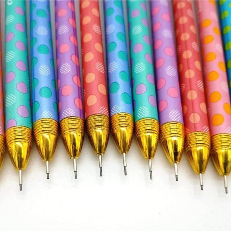 Planet Gates 30pcs/lot Creative  Sweet Metal Crown series Mechanical pencil Princess Pen For Kids Writing School Supplies Stationery