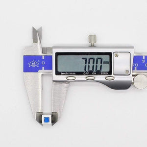 Planet Gates 30pcs/lot Square 7x7x12mm 6 Pin DPDT Mini Push Button Self-locking Switch G64 Multimeter Switch