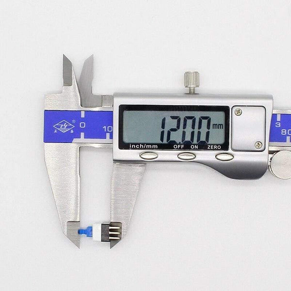 Planet Gates 30pcs/lot Square 7x7x12mm 6 Pin DPDT Mini Push Button Self-locking Switch G64 Multimeter Switch