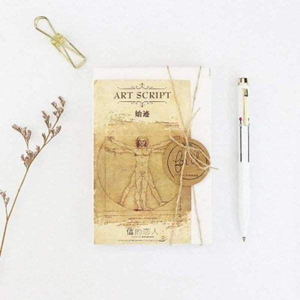 Planet Gates 30sheets/LOT Da Vinci Black and White Hand-painted English/Christmas and New Year gifts /postcard set /wish Card/business cards