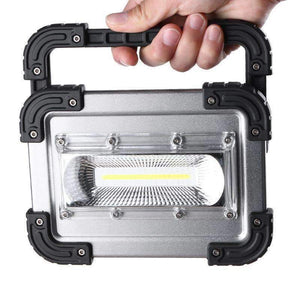 Planet Gates 30W COB LED Work Light Portable Lawn Lamp Flashlight High Power 2400LM Outdoor Hiking Camping Tent Light Searchlight Waterproof