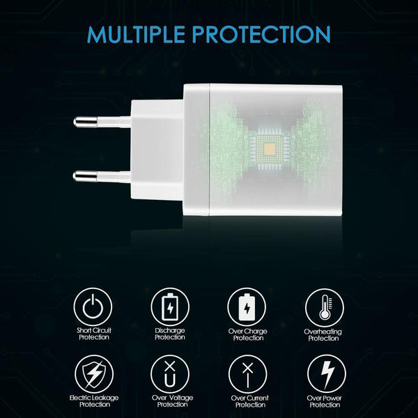 Planet Gates 30W Type-C Wall Charger Power Delivery Phone Charger Adapter For MacBook/iPhone X/8 Plus Xiaomi USB-C Portable PD Charger