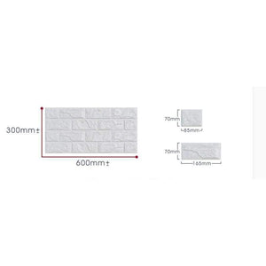 Planet Gates 30x60cm  PE Foam red 3D Wall paper Safty Home Decor Wallpaper DIY Wallpaper Brick Living Room Kids Bedroom Decorative Sticker