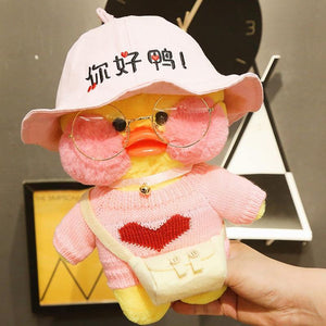 30cm Kawaii Yellow Duck Plush Toys Hyaluronic Acid Little Yellow Duck Doll Stuffed Toys Children Girls Birthday Valentine Gifts