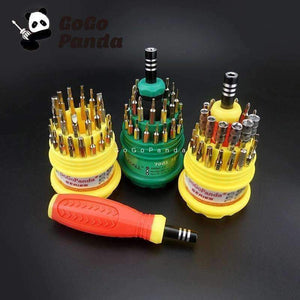 Planet Gates 31 in 1 Precision Handle Screwdriver set Mobile Phone Repair Kit Tools 7001
