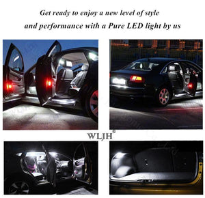 Planet Gates 31mm 2x Canbus LED Light Bulb C5W C10W 31mm 36mm 39mm 41mm SV8.5 4014 SMD Auto Led Lamp Car Interior Dome Map License Plate Light