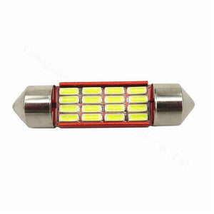 Planet Gates 31mm 2x Canbus LED Light Bulb C5W C10W 31mm 36mm 39mm 41mm SV8.5 4014 SMD Auto Led Lamp Car Interior Dome Map License Plate Light