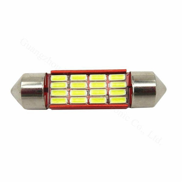 Planet Gates 31mm 2x Canbus LED Light Bulb C5W C10W 31mm 36mm 39mm 41mm SV8.5 4014 SMD Auto Led Lamp Car Interior Dome Map License Plate Light