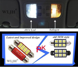 Planet Gates 31mm 2x Canbus LED Light Bulb C5W C10W 31mm 36mm 39mm 41mm SV8.5 4014 SMD Auto Led Lamp Car Interior Dome Map License Plate Light