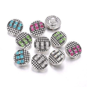 Planet Gates 32 10pcs/lot New Snap Jewelry Tree of Life 12mm Metal Snap Buttons Fit Snap Bracelet Bangles Necklaces