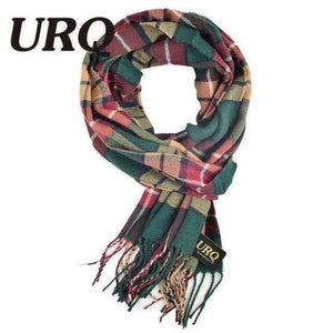 Planet Gates 32*170cm New Fashion Mens Warm Tassel Winter Check Plaid Shawl Wrap Long Scarves Scarf Unisex Scarves Woman Wraps A3A17740