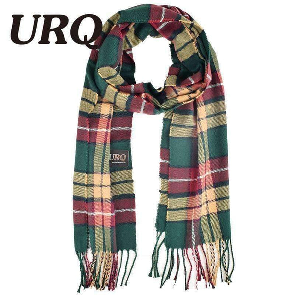 Planet Gates 32*170cm New Fashion Mens Warm Tassel Winter Check Plaid Shawl Wrap Long Scarves Scarf Unisex Scarves Woman Wraps A3A17740