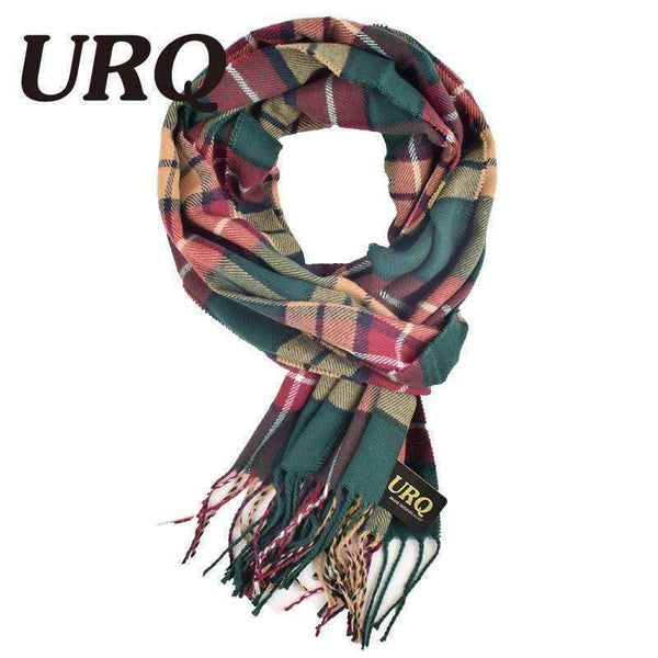 Planet Gates 32*170cm New Fashion Mens Warm Tassel Winter Check Plaid Shawl Wrap Long Scarves Scarf Unisex Scarves Woman Wraps A3A17740
