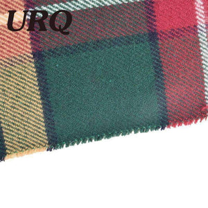 Planet Gates 32*170cm New Fashion Mens Warm Tassel Winter Check Plaid Shawl Wrap Long Scarves Scarf Unisex Scarves Woman Wraps A3A17740