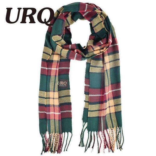 Planet Gates 32*170cm New Fashion Mens Warm Tassel Winter Check Plaid Shawl Wrap Long Scarves Scarf Unisex Scarves Woman Wraps A3A17740