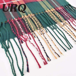 Planet Gates 32*170cm New Fashion Mens Warm Tassel Winter Check Plaid Shawl Wrap Long Scarves Scarf Unisex Scarves Woman Wraps A3A17740